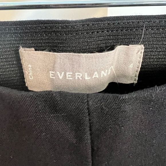 Everlane Black Kick Crop Work Pant (Size 4) - Picture 4 of 4